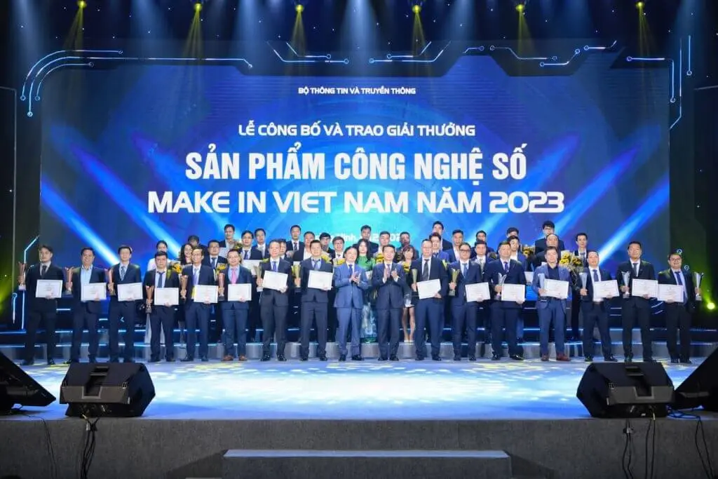 Lễ công bố vào trao giải thưởng Sản phẩm công nghệ số Make in Viet Nam