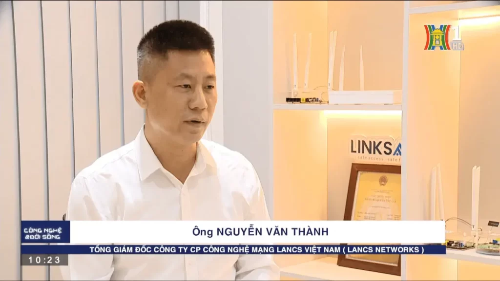 Ong Nguyen Van Thanh Tong Giam doc Cong ty CP Cong nghe mang Lancs Viet Nam Lancs Networks